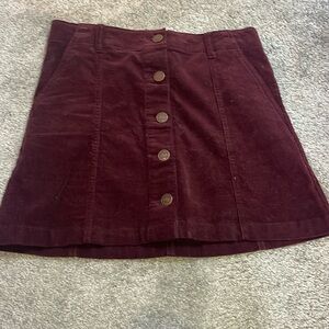 Button up skirt!